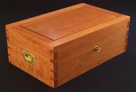 Jewelry Box Wood Metal 